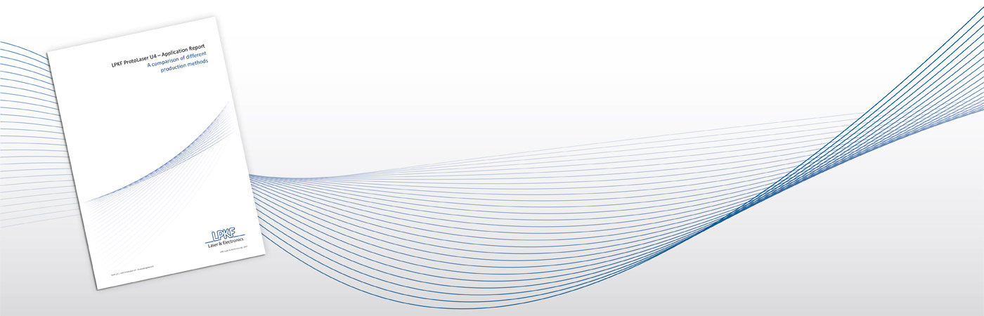 Microstrip bandpass filter - A comparison of different production methods