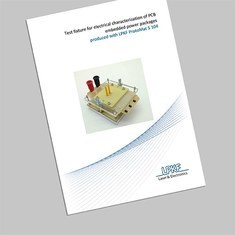 Test fixture for electrical characterization of PCB embedded power packages